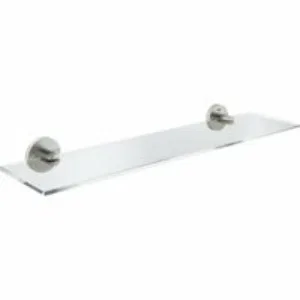 Стеклянная полочка GROHE Essentials 530 мм, суперсталь (40799DC1) Стеклянная полочка GROHE Essentials 530 мм, суперсталь (40799DC1)