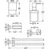 Набор аксессуаров GROHE Essentials Cube (4 предмета), хром (40847001) Набор аксессуаров GROHE Essentials Cube (4 предмета), хром (40847001)