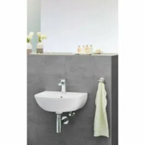 Мини-раковина GROHE Bau Ceramic 45 см, альпин-белый (39424000) Мини-раковина GROHE Bau Ceramic 45 см, альпин-белый (39424000)