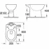 Унитаз напольный GROHE Bau Ceramic горизонтальный выпуск (без бачка и сиденья), альпин-белый (39428000) Унитаз напольный GROHE Bau Ceramic горизонтальный выпуск (без бачка и сиденья), альпин-белый (39428000)