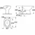 Унитаз напольный GROHE Bau Ceramic, выпуск в пол (без сиденья), НЕ подходит для бачков на унитаз, альпин-белый (39431000) Унитаз напольный GROHE Bau Ceramic, выпуск в пол (без сиденья), НЕ подходит для бачков на унитаз, альпин-белый (39431000)