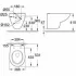 Подвесной унитаз GROHE Bau Ceramic, альпин-белый (39427000) Подвесной унитаз GROHE Bau Ceramic, альпин-белый (39427000)