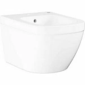Биде подвесное с гигиеническим покрытием GROHE Euro Ceramic, альпин-белый (3920800H) Биде подвесное с гигиеническим покрытием GROHE Euro Ceramic, альпин-белый (3920800H)