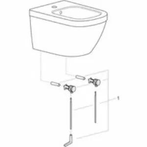 Биде подвесное с гигиеническим покрытием GROHE Euro Ceramic, альпин-белый (3920800H) Биде подвесное с гигиеническим покрытием GROHE Euro Ceramic, альпин-белый (3920800H)