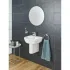 Мини-раковина GROHE Euro Ceramic с гигиеническим покрытием 45 см,альпин-белый (3932400H) Мини-раковина GROHE Euro Ceramic с гигиеническим покрытием 45 см,альпин-белый (3932400H)