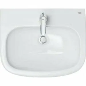 Раковина GROHE Euro Ceramic с гигиеническим покрытием 60 см, альпин-белый (3933500H) Раковина GROHE Euro Ceramic с гигиеническим покрытием 60 см, альпин-белый (3933500H)