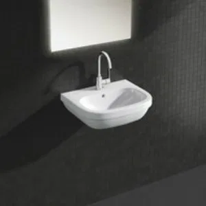 Раковина GROHE Euro Ceramic с гигиеническим покрытием 60 см, альпин-белый (3933500H) Раковина GROHE Euro Ceramic с гигиеническим покрытием 60 см, альпин-белый (3933500H)
