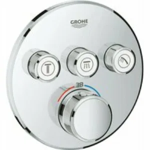 Душевая система GROHE Grohtherm SmartControl с термостатом для душа, хром (34705000) Душевая система GROHE Grohtherm SmartControl с термостатом для душа, хром (34705000)