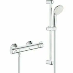 Термостат для душа GROHE Grohtherm 800 с душевым гарнитуром, хром (34565001) Термостат для душа GROHE Grohtherm 800 с душевым гарнитуром, хром (34565001)