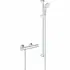 Термостат для душа GROHE Grohtherm 800 с душевым гарнитуром, хром (34566001) Термостат для душа GROHE Grohtherm 800 с душевым гарнитуром, хром (34566001)