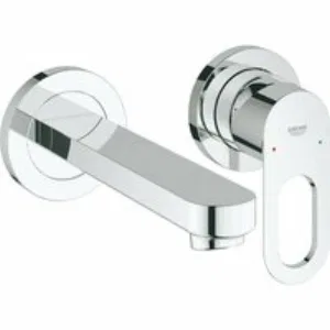 Смеситель для раковины GROHE BauLoop в комплекте с монтажной частью, хром (20289000) Смеситель для раковины GROHE BauLoop в комплекте с монтажной частью, хром (20289000)
