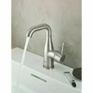 Смеситель для раковины GROHE Essence с донным клапаном, суперсталь (23462DC1) Смеситель для раковины GROHE Essence с донным клапаном, суперсталь (23462DC1)