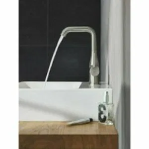Смеситель для раковины GROHE Essence с донным клапаном, L-Size, суперсталь (32628DC1) Смеситель для раковины GROHE Essence с донным клапаном, L-Size, суперсталь (32628DC1)