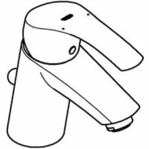 Смеситель для раковины GROHE Eurosmart, S-size, хром (23788002) Смеситель для раковины GROHE Eurosmart, S-size, хром (23788002)