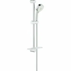 Душевой гарнитур GROHE Tempesta Cosmopolitan 100 с мыльницей, 4 режима струи, душевая штанга 600 мм, 9,5 л/мин, хром (27577002) Душевой гарнитур GROHE Tempesta Cosmopolitan 100 с мыльницей, 4 режима струи, душевая штанга 600 мм, 9,5 л/мин, хром (27577002)