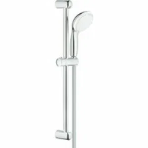 Душевой гарнитур GROHE Tempesta 100, 2 режима струи, душевая штанга 600 мм, 5,7 л/мин, хром/белый (2759810E) Душевой гарнитур GROHE Tempesta 100, 2 режима струи, душевая штанга 600 мм, 5,7 л/мин, хром/белый (2759810E)