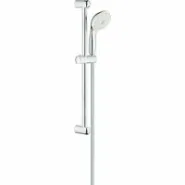 Душевой гарнитур GROHE Tempesta 100, 3 режима струи, душевая штанга 600 мм, 9,5 л/мин, хром (27644001)