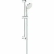Душевой гарнитур GROHE Tempesta 100, 1 режим струи, душевая штанга 600 мм, 9,5 л/мин, хром (27853001)