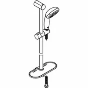 Душевой гарнитур GROHE New Tempesta 100 с мыльницей, 4 режима струи, душевая штанга 600 мм, 9,5 л/мин, хром (28436002) Душевой гарнитур GROHE New Tempesta 100 с мыльницей, 4 режима струи, душевая штанга 600 мм, 9,5 л/мин, хром (28436002)