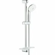 Душевой гарнитур GROHE New Tempesta 100 с мыльницей, 4 режима струи, душевая штанга 600 мм, 9,5 л/мин, хром (28593002)
