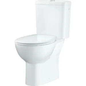 Унитаз напольный с бачком и сиденьем с микролифтом GROHE Bau Ceramic, альпин-белый (39346000) Унитаз напольный с бачком и сиденьем с микролифтом GROHE Bau Ceramic, альпин-белый (39346000)