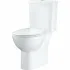 Унитаз напольный с бачком и сиденьем с микролифтом GROHE Bau Ceramic, альпин-белый (39346000) Унитаз напольный с бачком и сиденьем с микролифтом GROHE Bau Ceramic, альпин-белый (39346000)