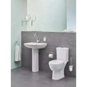 Готовый комплект напольного унитаза GROHE Bau Ceramic, альпин-белый (39347000) Готовый комплект напольного унитаза GROHE Bau Ceramic, альпин-белый (39347000)