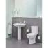 Готовый комплект напольного унитаза GROHE Bau Ceramic, альпин-белый (39347000) Готовый комплект напольного унитаза GROHE Bau Ceramic, альпин-белый (39347000)
