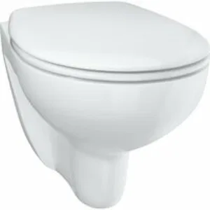 Унитаз подвесной с сиденьем с микролифтом GROHE Bau Ceramic, альпин-белый (39351000) Унитаз подвесной с сиденьем с микролифтом GROHE Bau Ceramic, альпин-белый (39351000)