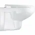 Унитаз подвесной с сиденьем с микролифтом GROHE Bau Ceramic, альпин-белый (39351000) Унитаз подвесной с сиденьем с микролифтом GROHE Bau Ceramic, альпин-белый (39351000)