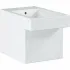 Биде напольное GROHE Cube Ceramic, альпин-белый (3948700H) Биде напольное GROHE Cube Ceramic, альпин-белый (3948700H)
