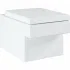 Сиденье для унитаза с микролифтом GROHE Cube Ceramic, альпин-белый (39488000) Сиденье для унитаза с микролифтом GROHE Cube Ceramic, альпин-белый (39488000)