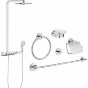 Готовый комплект для душа GROHE Rainshower SmartControl 360 DUO с набором аксессуаров 5 в 1 (NSB0139) Готовый комплект для душа GROHE Rainshower SmartControl 360 DUO с набором аксессуаров 5 в 1 (NSB0139)