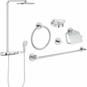 Готовый комплект для душа GROHE Rainshower SmartControl 360 MONO с набором аксессуаров 5 в 1 (NSB0141) Готовый комплект для душа GROHE Rainshower SmartControl 360 MONO с набором аксессуаров 5 в 1 (NSB0141)
