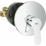 Смеситель для душа GROHE BauEdge в комплекте с монтажной частью, хром (29078000)