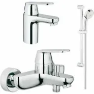 Готовый комплект для ванной комнаты GROHE Eurosmart Cosmopolitan, хром (NB0001-2)