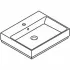 Раковина подвесная GROHE Cube Ceramic 60 см, альпин-белый (3947300H) Раковина подвесная GROHE Cube Ceramic 60 см, альпин-белый (3947300H)