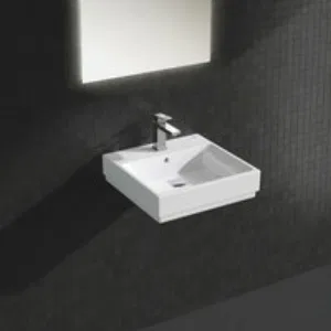 Раковина GROHE Cube Ceramic, подвесная 50 см, альпин-белый (3947400H) Раковина GROHE Cube Ceramic, подвесная 50 см, альпин-белый (3947400H)