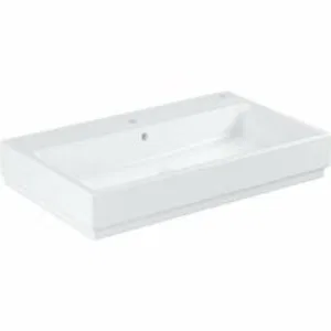 Раковина накладная GROHE Cube Ceramic 80 см, альпин-белый (3947600H) Раковина накладная GROHE Cube Ceramic 80 см, альпин-белый (3947600H)