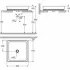 Раковина GROHE Cube Ceramic, свободностоящая, без перелива 50 см, альпин-белый (3948100H) Раковина GROHE Cube Ceramic, свободностоящая, без перелива 50 см, альпин-белый (3948100H)