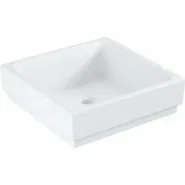 Раковина GROHE Cube Ceramic, свободностоящая, без перелива 40 см, альпин-белый (3948200H)