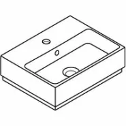 Мини-раковина GROHE Cube Ceramic 45 см, альпин-белый (3948300H)