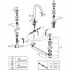 Смеситель для раковины GROHE Atrio двухвентильный на 3 отверстия, хром (20008003) Смеситель для раковины GROHE Atrio двухвентильный на 3 отверстия, хром (20008003)