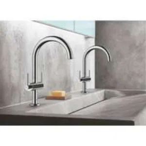 Смеситель для раковины GROHE Atrio двухвентильный, хром (21022003) Смеситель для раковины GROHE Atrio двухвентильный, хром (21022003)