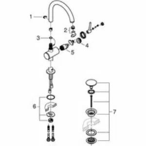 Смеситель для раковины GROHE Atrio, XL-Size, хром (32647003) Смеситель для раковины GROHE Atrio, XL-Size, хром (32647003)