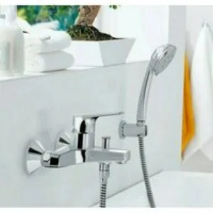 Смеситель для ванны GROHE BauFlow, хром (23601000) Смеситель для ванны GROHE BauFlow, хром (23601000)