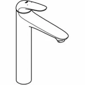 Смеситель для раковины GROHE Wave, хром (23585001) Смеситель для раковины GROHE Wave, хром (23585001)
