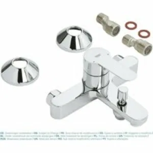 Смеситель для ванны GROHE BauEdge, хром (23605000) Смеситель для ванны GROHE BauEdge, хром (23605000)
