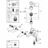 Смеситель для ванны GROHE BauEdge, хром (23605000) Смеситель для ванны GROHE BauEdge, хром (23605000)