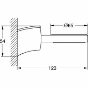 Держатель мыльницы GROHE Tenso, хром (40288000) Держатель мыльницы GROHE Tenso, хром (40288000)